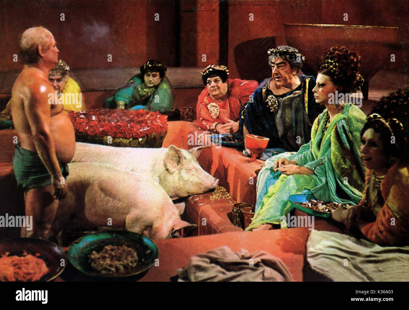 FELLINI SATYRICON Date : 1969 Banque D'Images