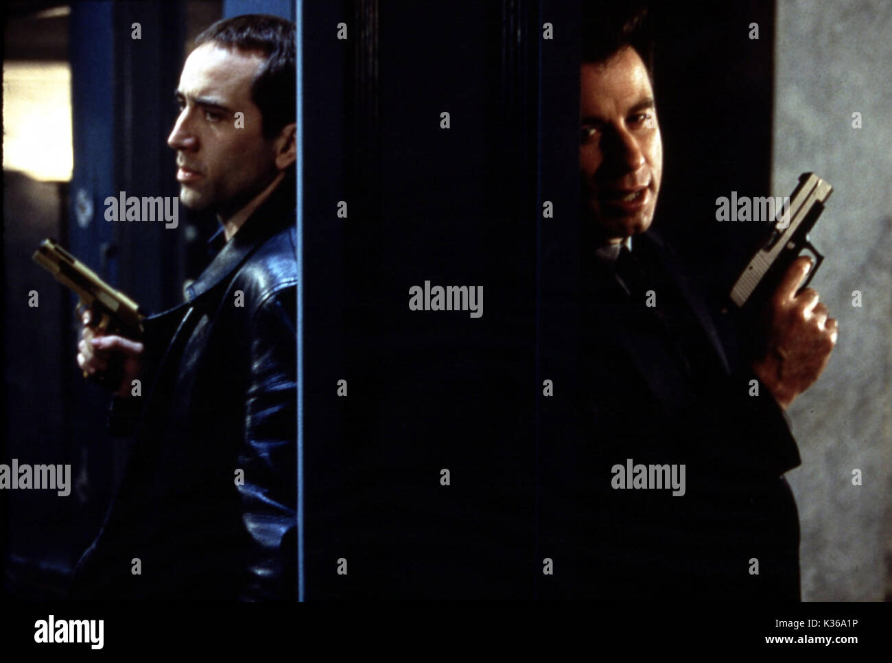 Nicolas cage john travolta face off Banque de photographies et d’images