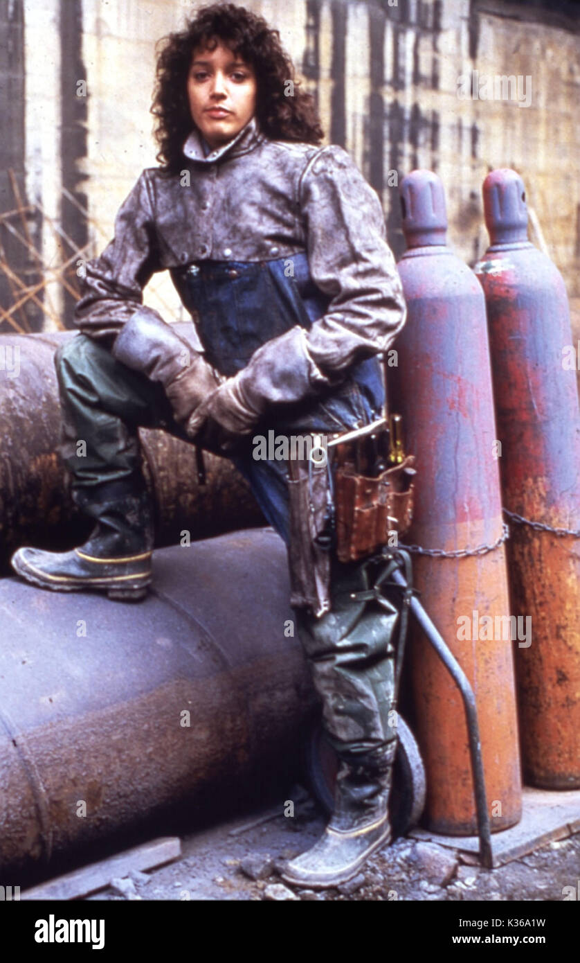 FLASHDANCE JENNIFER BEALS Date : 1983 Banque D'Images