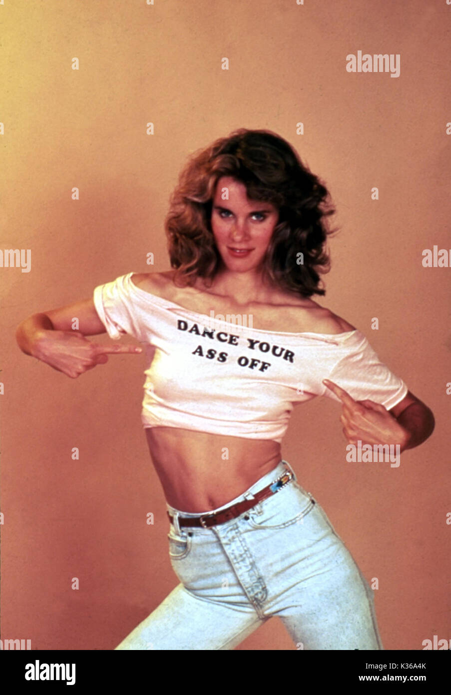 FOOTLOOSE LORI SINGER Date : 1983 Banque D'Images