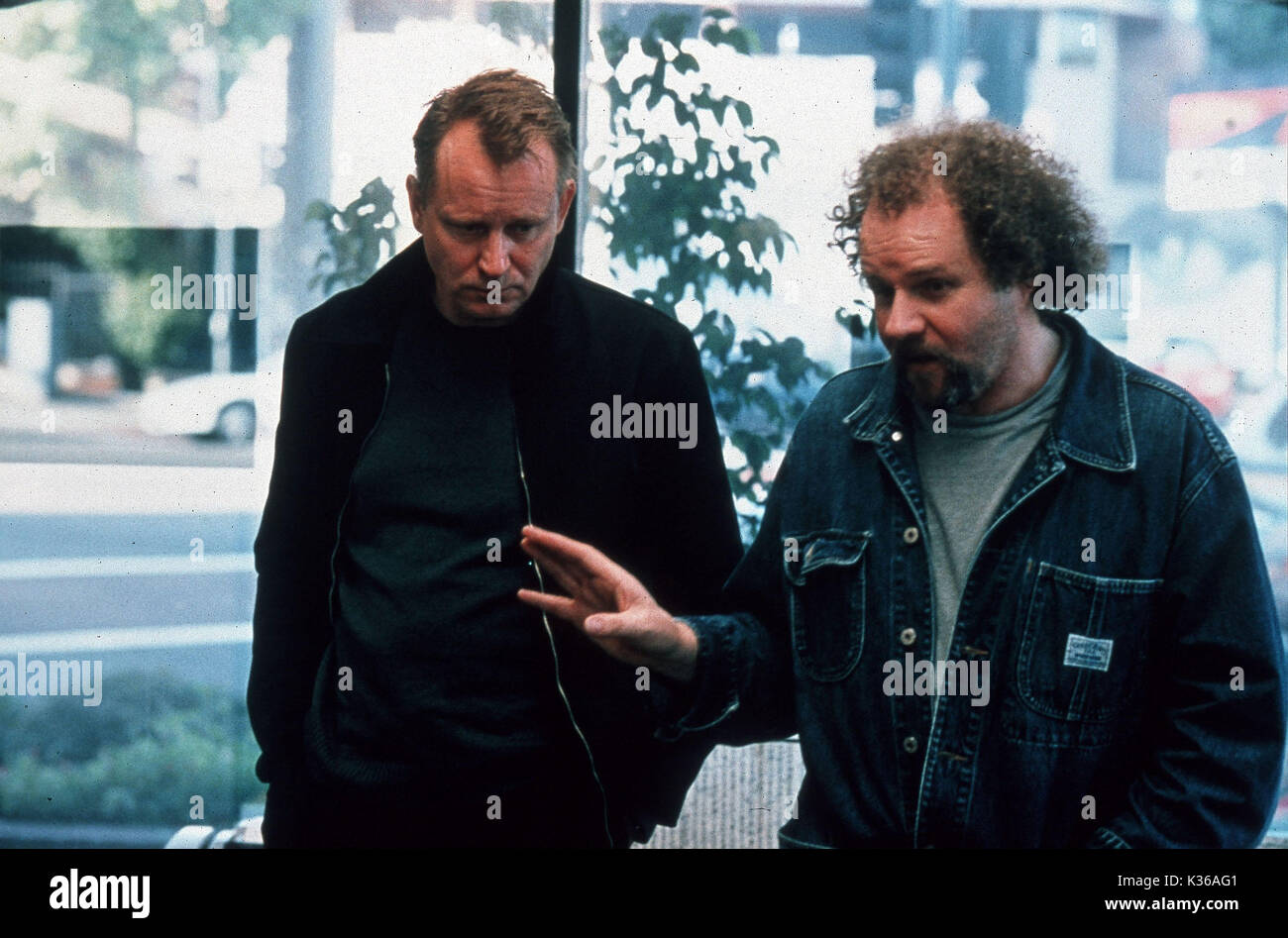 STELLAN SKARSGARD, TIME CODE DE MIKE FIGGIS UN DIRECTEUR DE PRODUCTION DE ROUGET Banque D'Images
