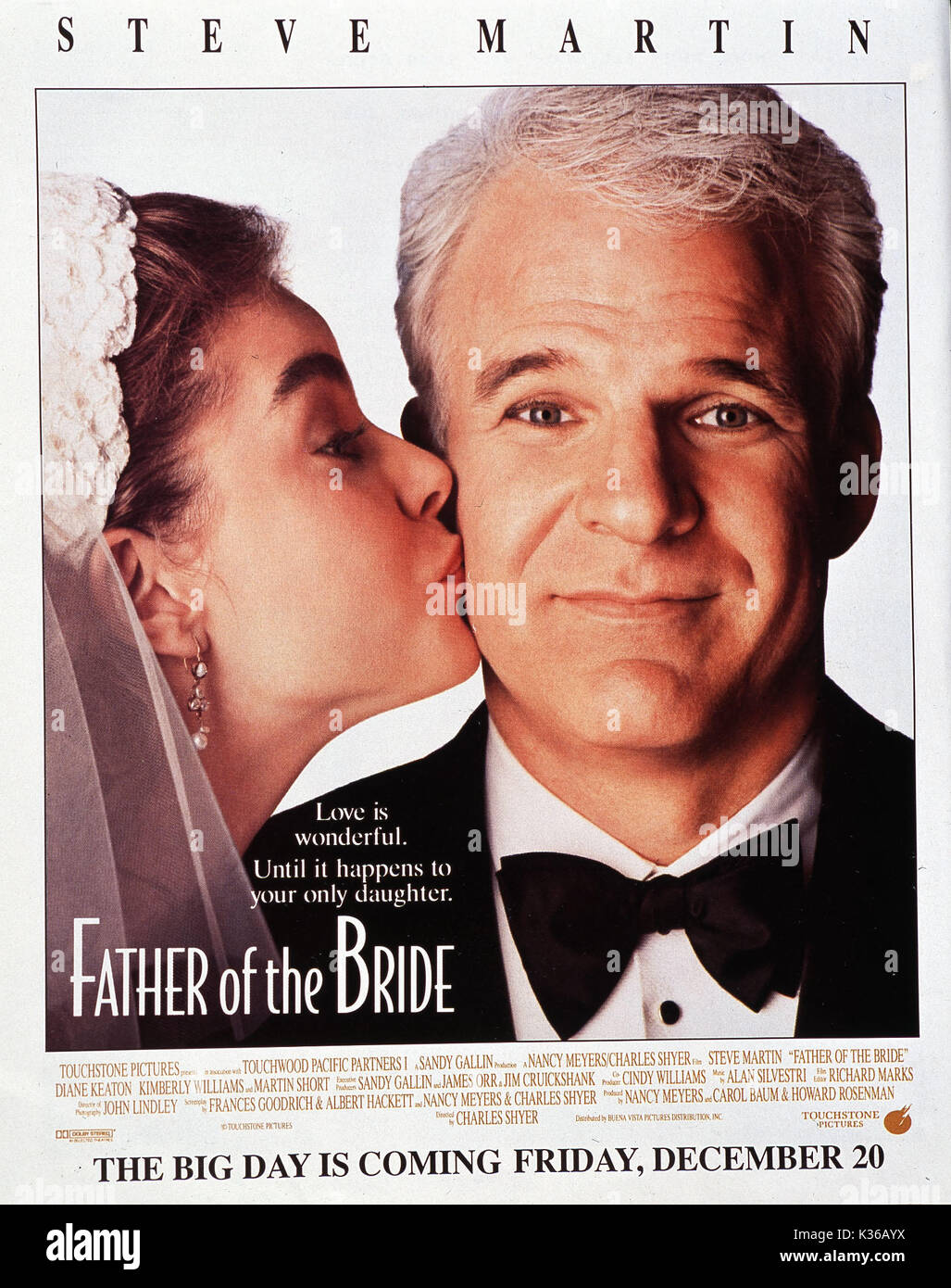 Le PÈRE DE LA MARIÉE Date : 1991 Banque D'Images