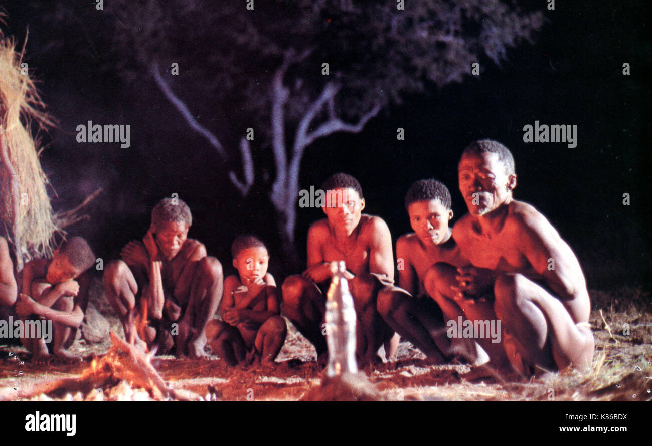 Les Dieux sont tombés sur la Date : 1980 Banque D'Images