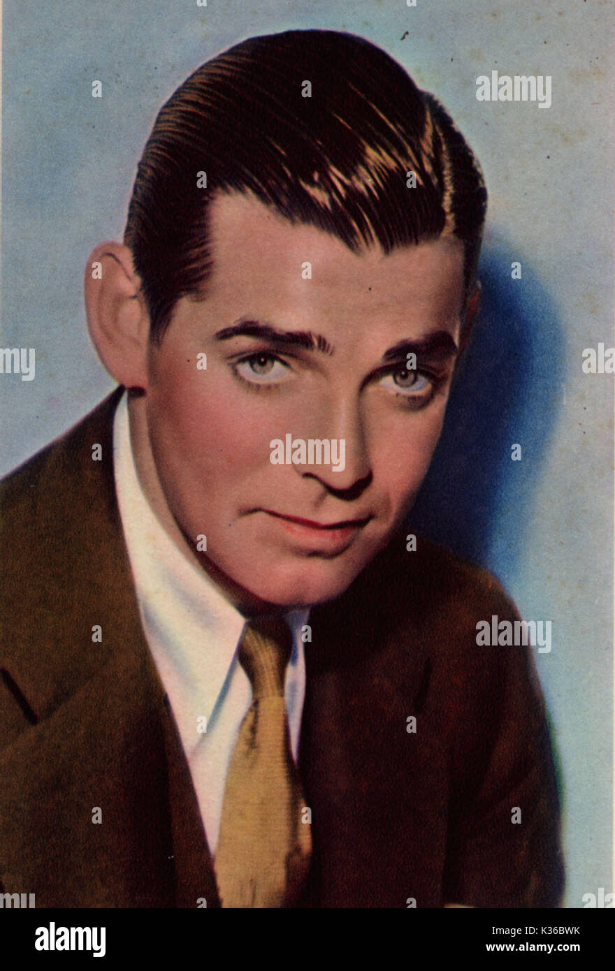 CLARK GABLE Banque D'Images