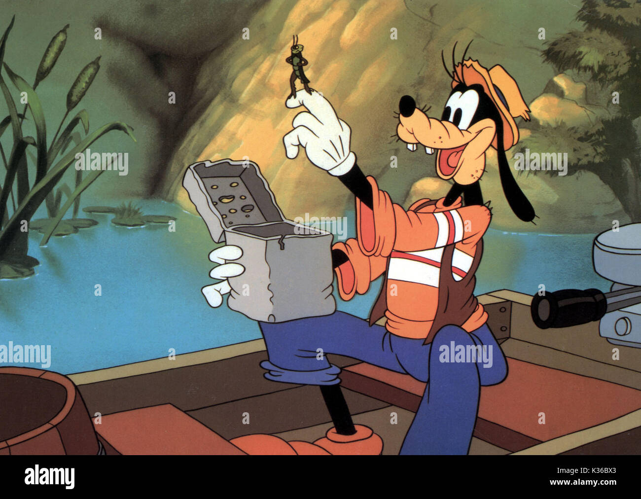 Veuillez GOOFY DISNEY COPYRIGHT CRÉDIT Banque D'Images