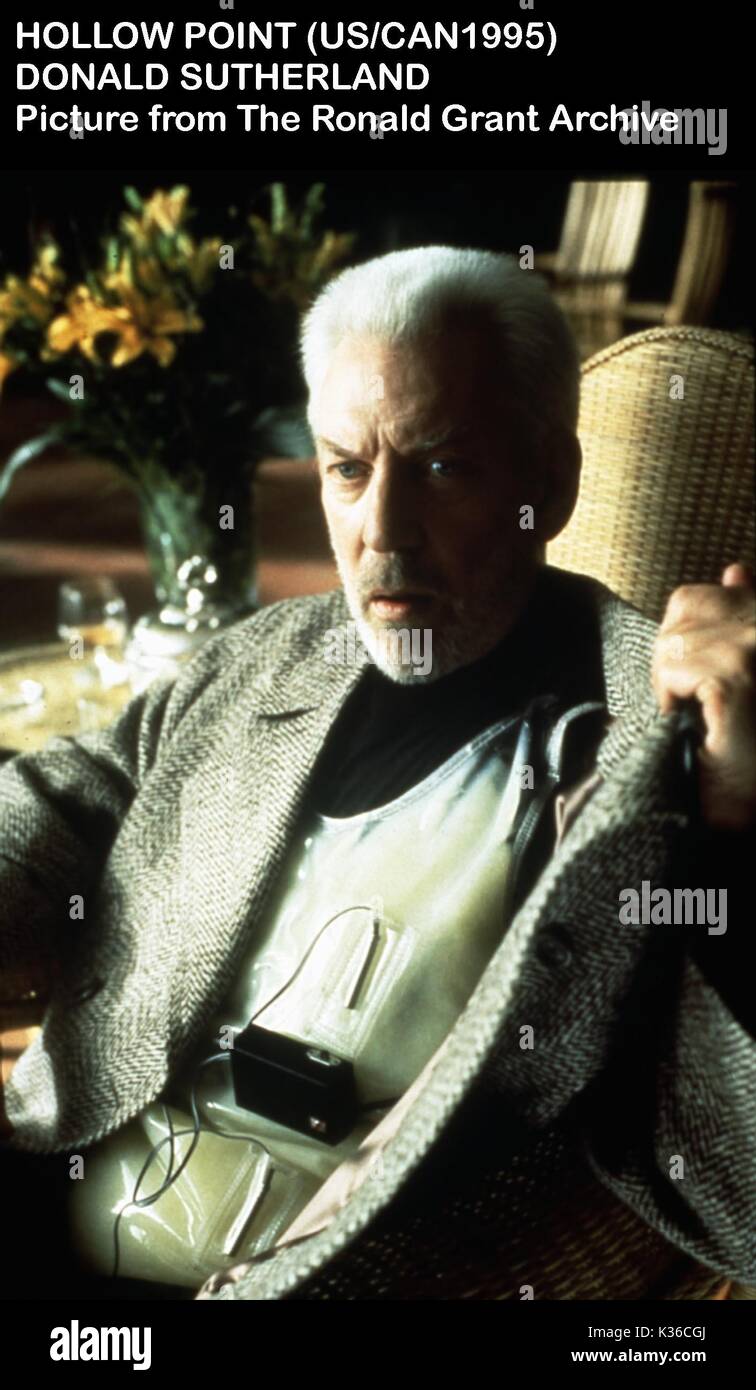 POINT CREUX Donald SUTHERLAND Date : 1995 Banque D'Images