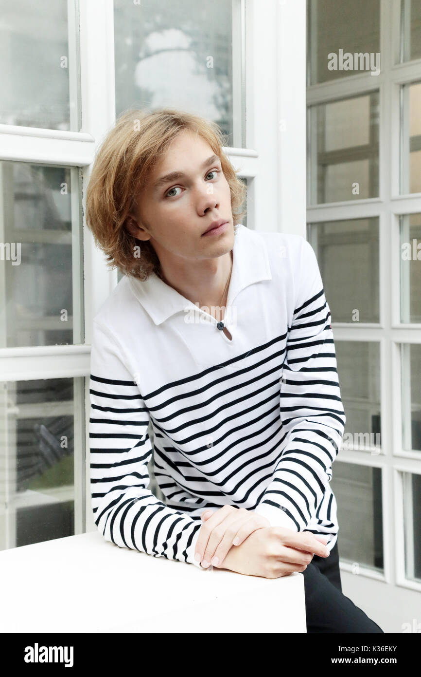 Venise, Italie, 1 septembre:acteur d'appuyer sur Pete, Charlie Plummer, pendant le 74e Festival du Film de Venise le 1 septembre 2017 à Venise, Italie. Credit : Annalisa Flori/MediaPunch MediaPunch Crédit : Inc/Alamy Live News Banque D'Images