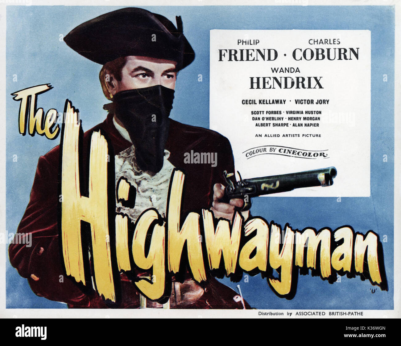 L'HIGHWAYMAN Date : 1951 Banque D'Images