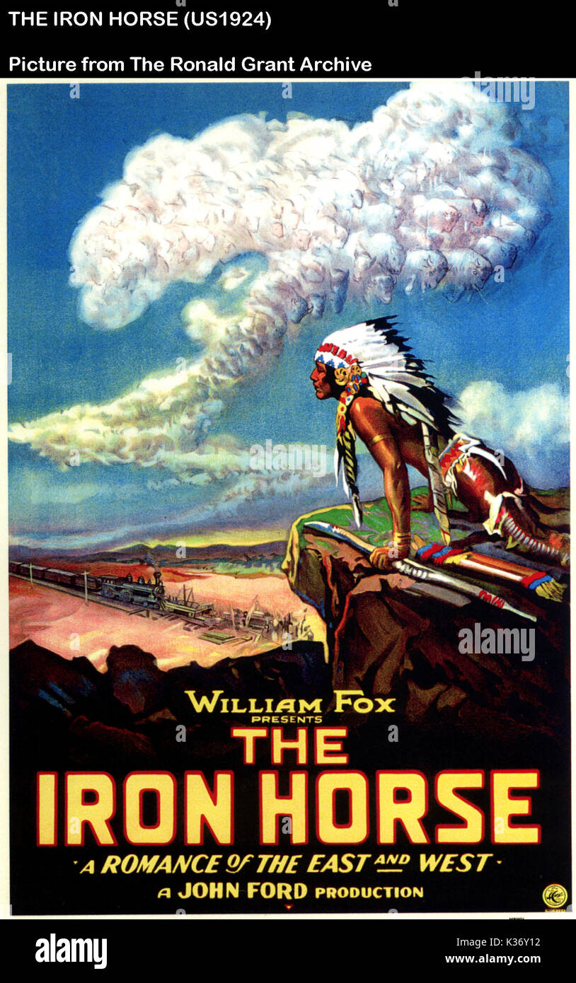 Le cheval de fer Date : 1924 Banque D'Images