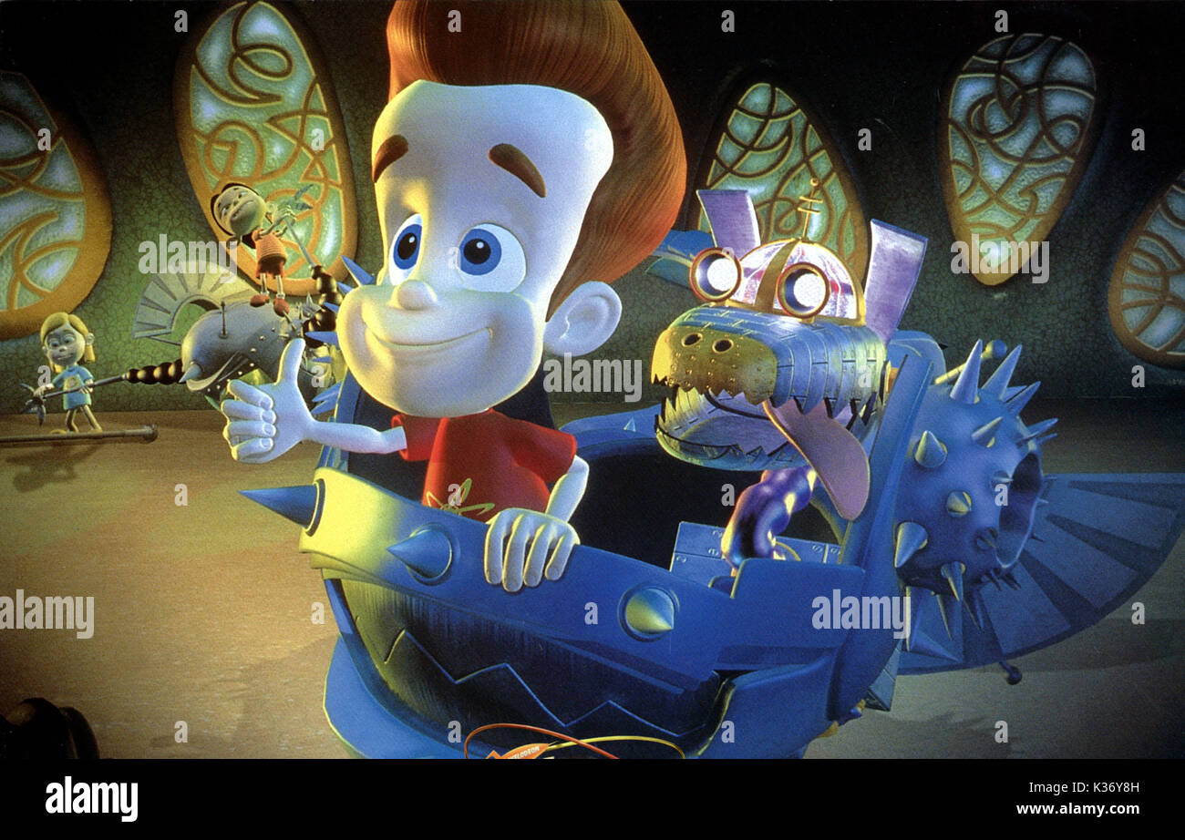 JIMMY NEUTRON : BOY GENIUS PRODUCTIONS ADN/Nickelodeon Movies/O ENTERTAINMENT Date : 2001 Banque D'Images