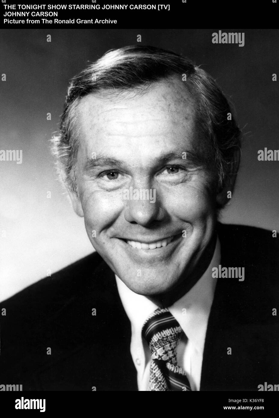 Le TONIGHT SHOW STARRING JOHNNY CARSON Johnny Carson Banque D'Images