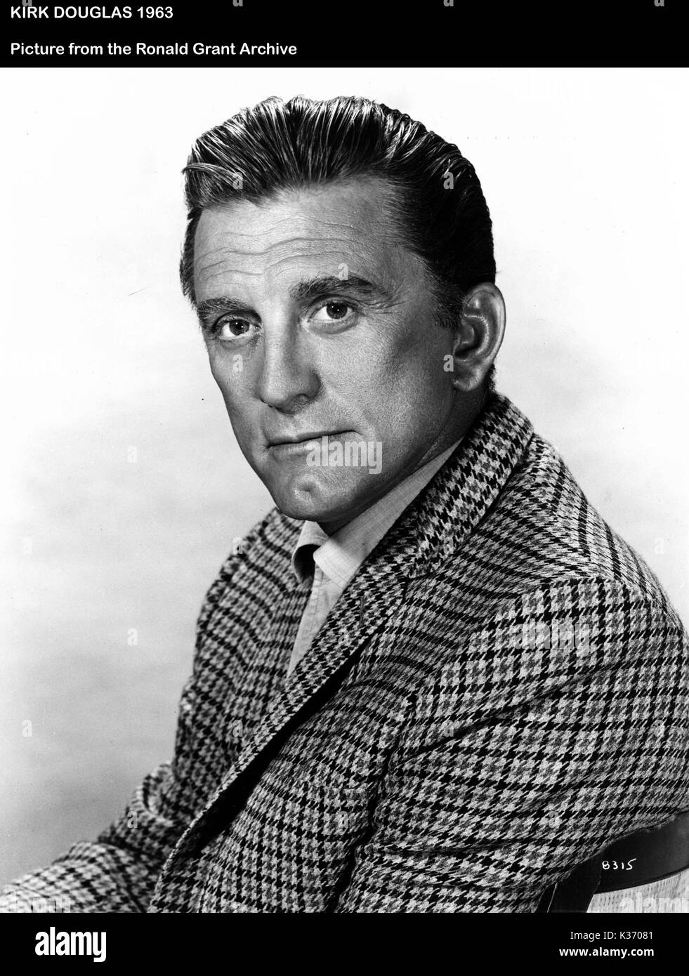 KIRK DOUGLAS 1963 Banque D'Images