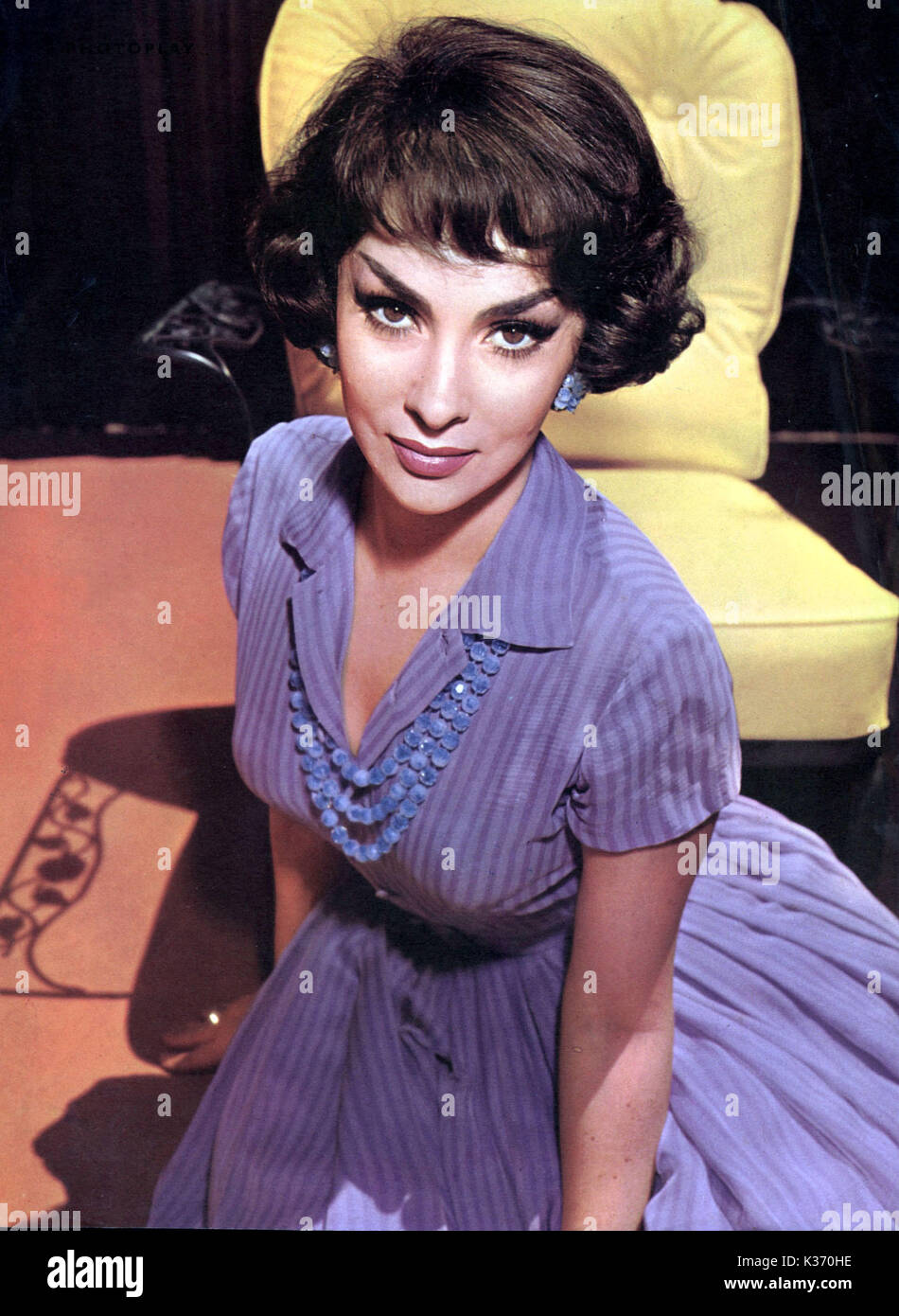 GINA LOLLOBRIGIDA Banque D'Images