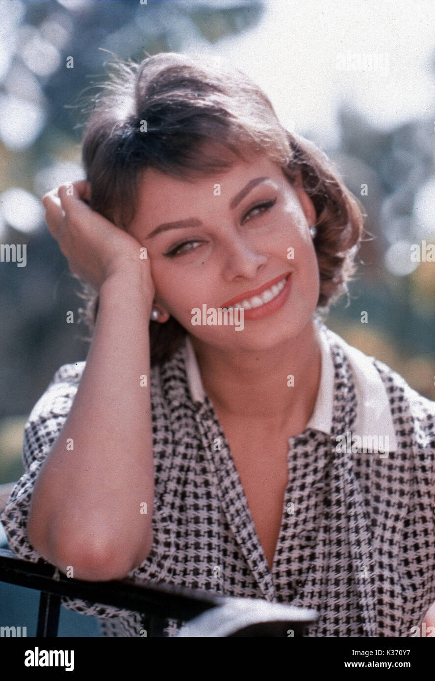 SOPHIA LOREN Banque D'Images