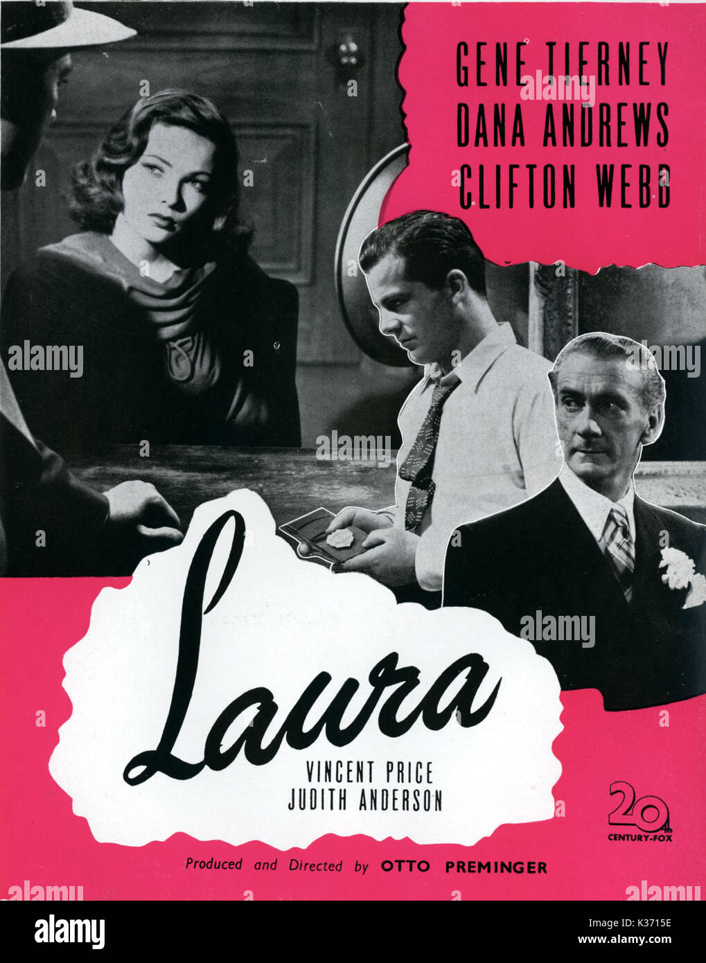 LAURA Date : 1944 Banque D'Images