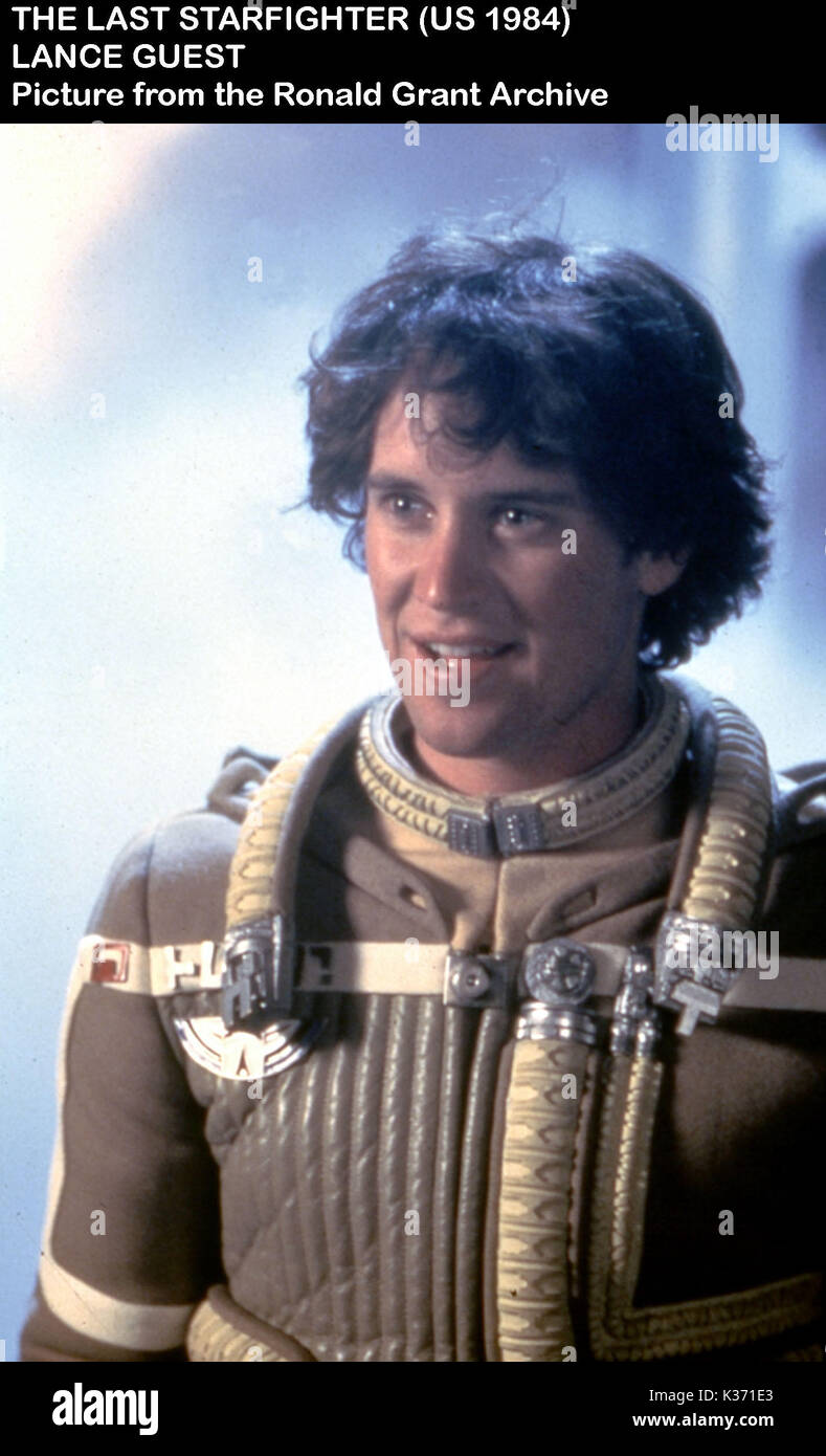 THE LAST STARFIGHTER LANCE GUEST Date : 1984 Banque D'Images