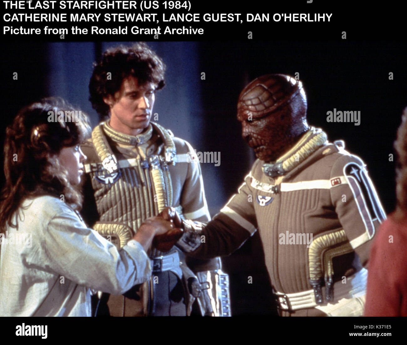 THE LAST STARFIGHTER CATHERINE MARY STEWART, LANCE GUEST, DAN OHERLIHY Date : 1984 Banque D'Images