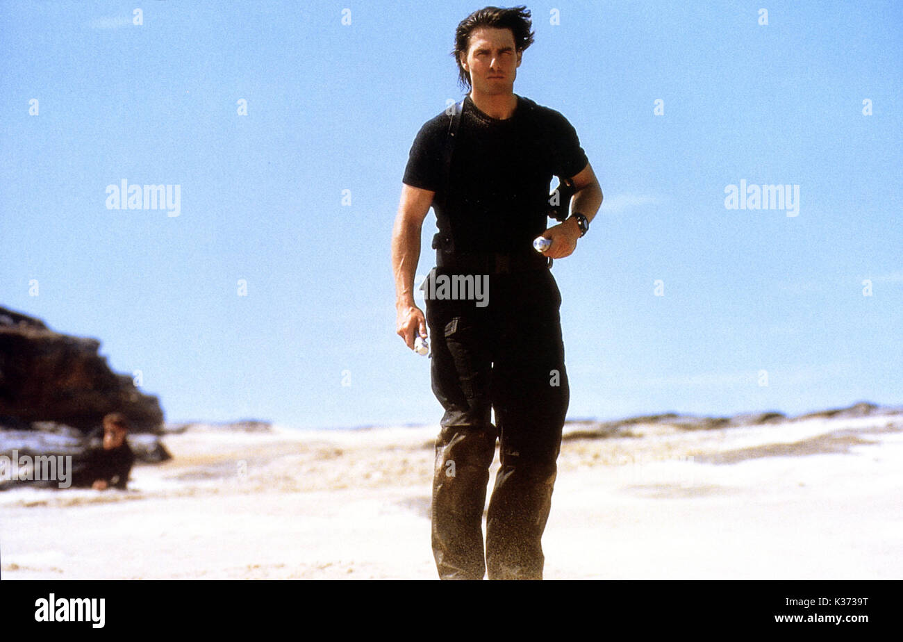 MISSION : IMPOSSIBLE 2 TOM CRUISE Date : 2000 Banque D'Images