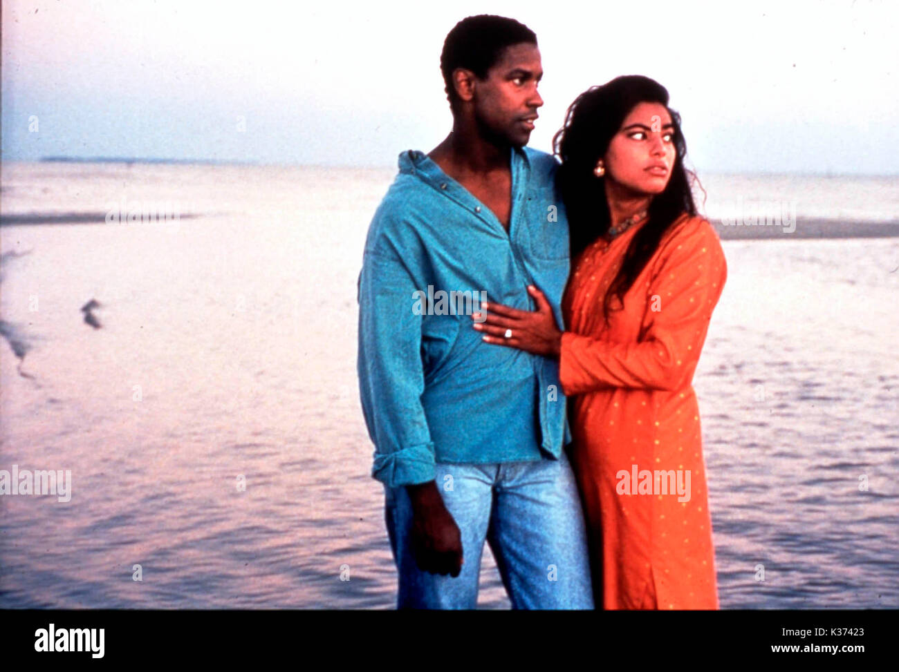 MISSISSIPPI MASALA Sarita Choudhury, Denzel Washington Date : 1992 Banque D'Images