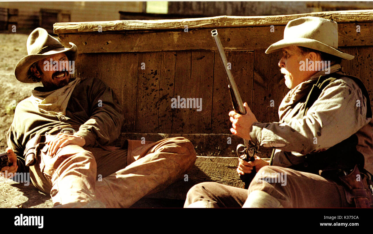 OPEN RANGE KEVIN COSTNER, ROBERT DUVALL SORTIE DU FILM PAR TOUCHSTONE PICTURES date : 2003 Banque D'Images