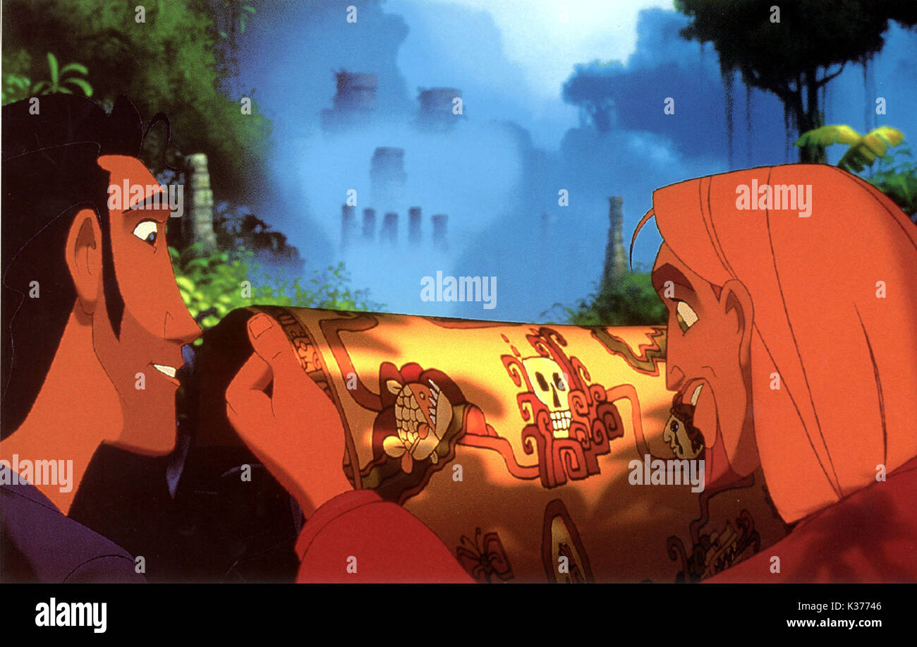 La route d'EL Dorado Dreamworks SKG Date : 2000 Banque D'Images