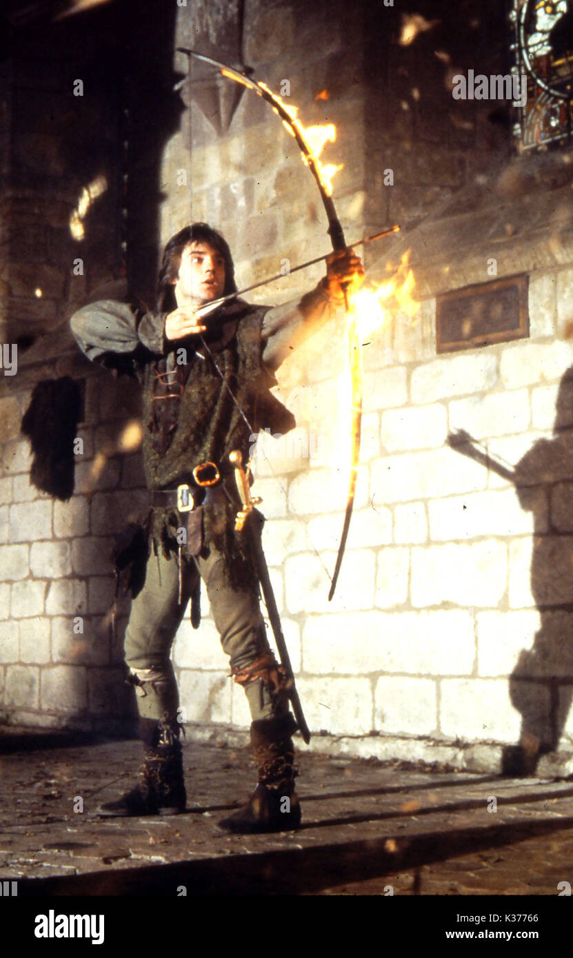 ROBIN DE SHERWOOD MICHAEL PRAED Banque D'Images