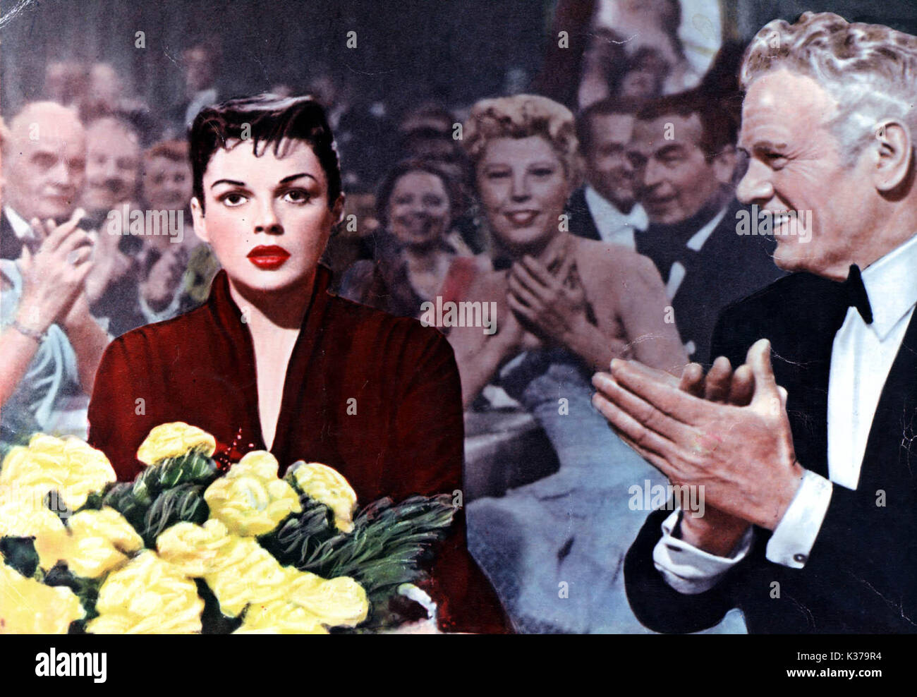 Une ÉTOILE EST NÉE Judy Garland et Charles Bickford Date : 1954 Banque D'Images