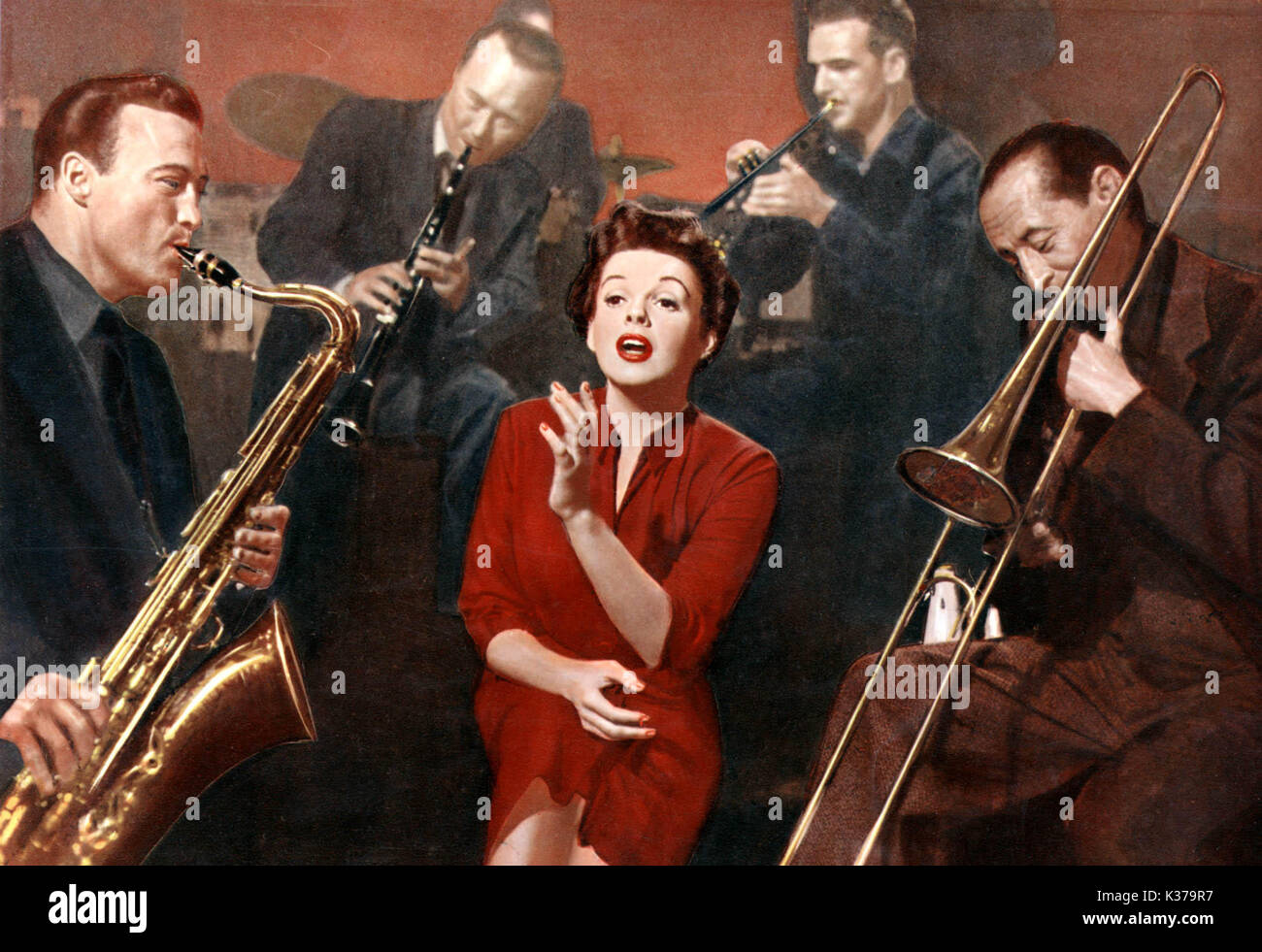 Une ÉTOILE EST NÉE Judy Garland Date : 1954 Banque D'Images