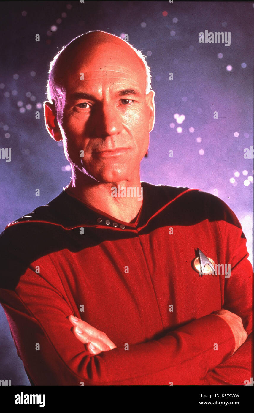 STAR TREK - THE NEXT GENERATION PATRICK STEWART Banque D'Images
