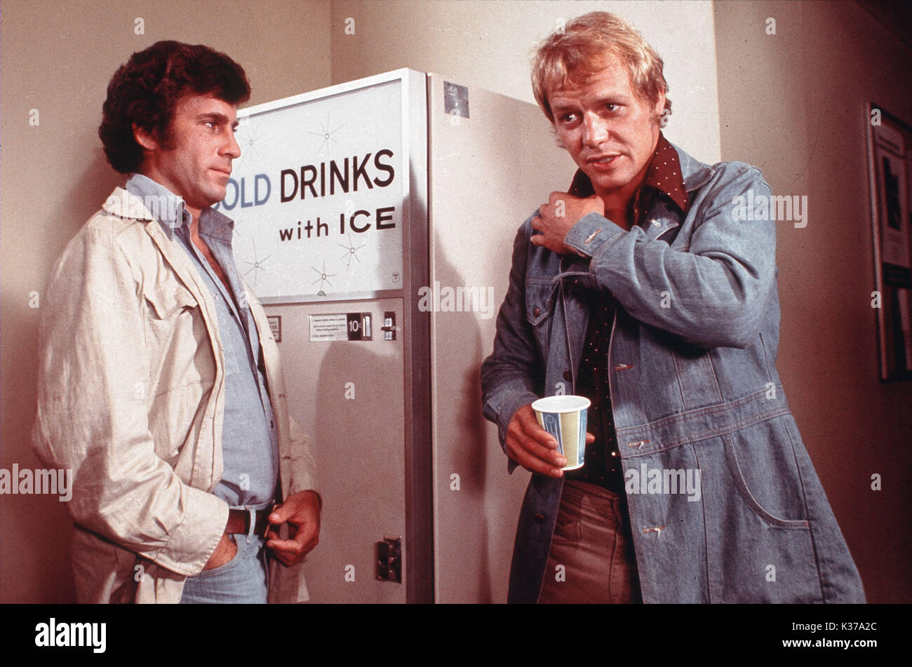 STARSKY ET HUTCH Paul Michael Glaser, DAVID SOUL Banque D'Images