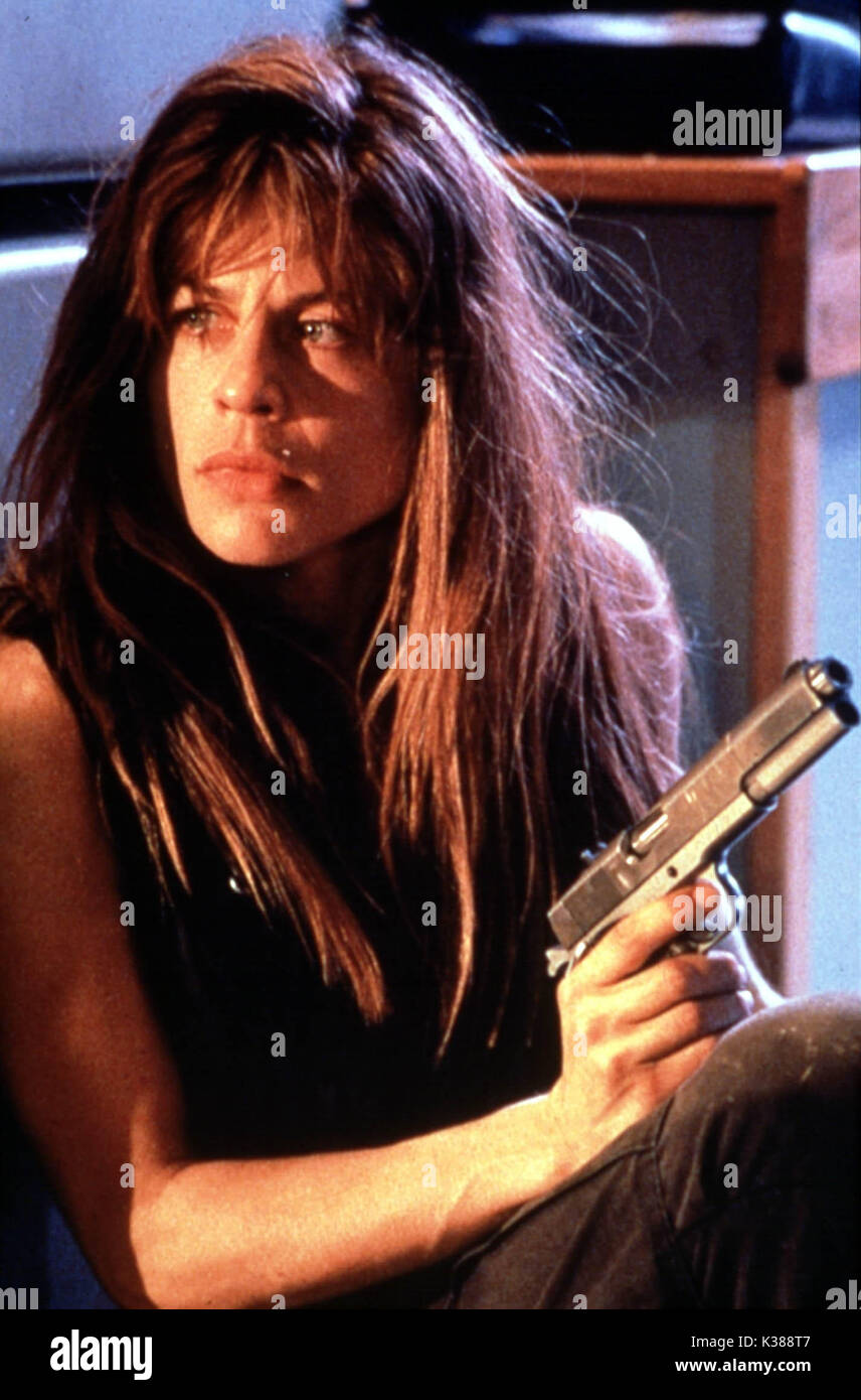 TERMINATOR 2 Judgement Day LINDA HAMILTON Date : 1991 Banque D'Images