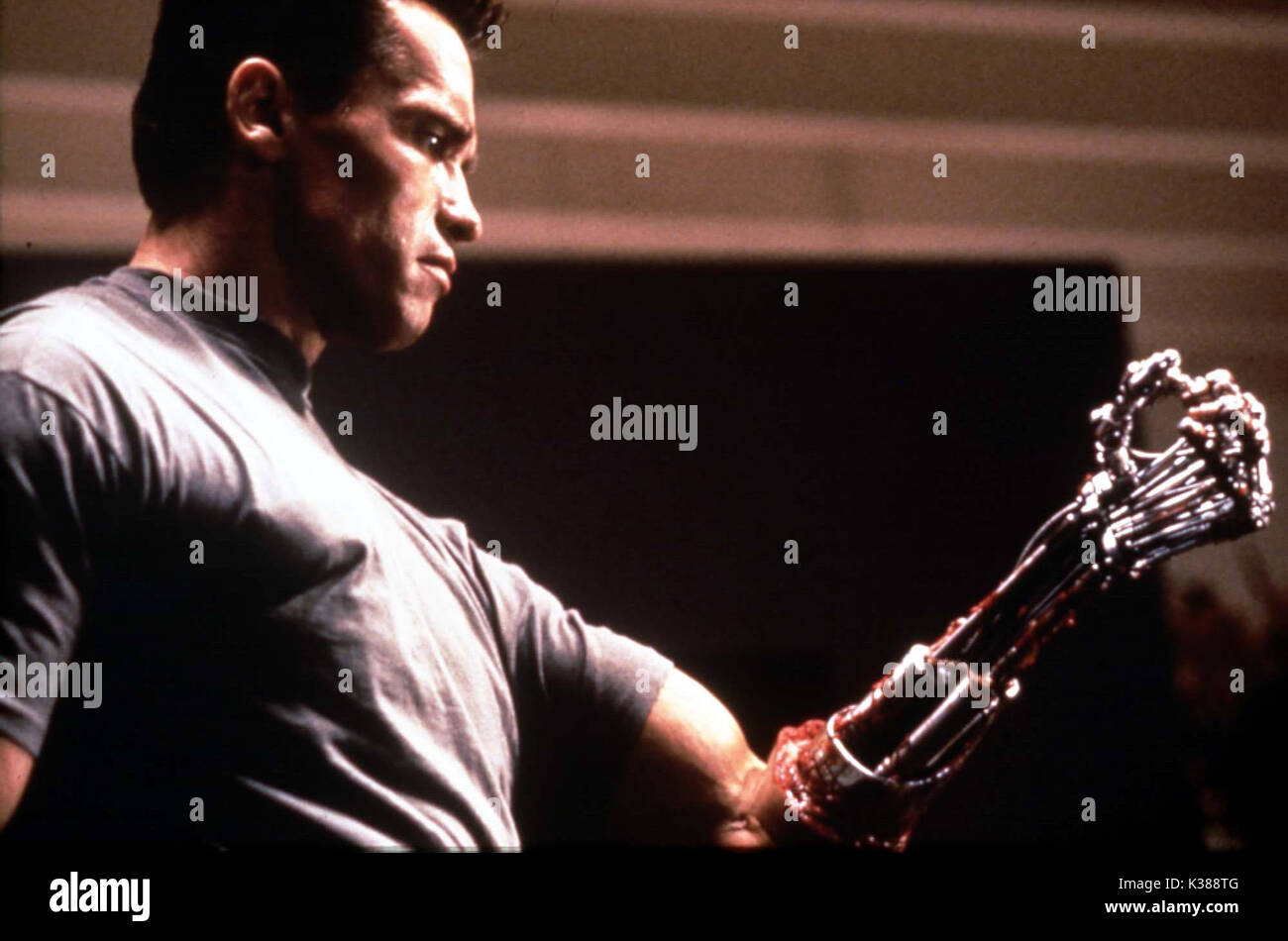 Arnold schwarzenegger terminator 2 Banque de photographies et d’images ...