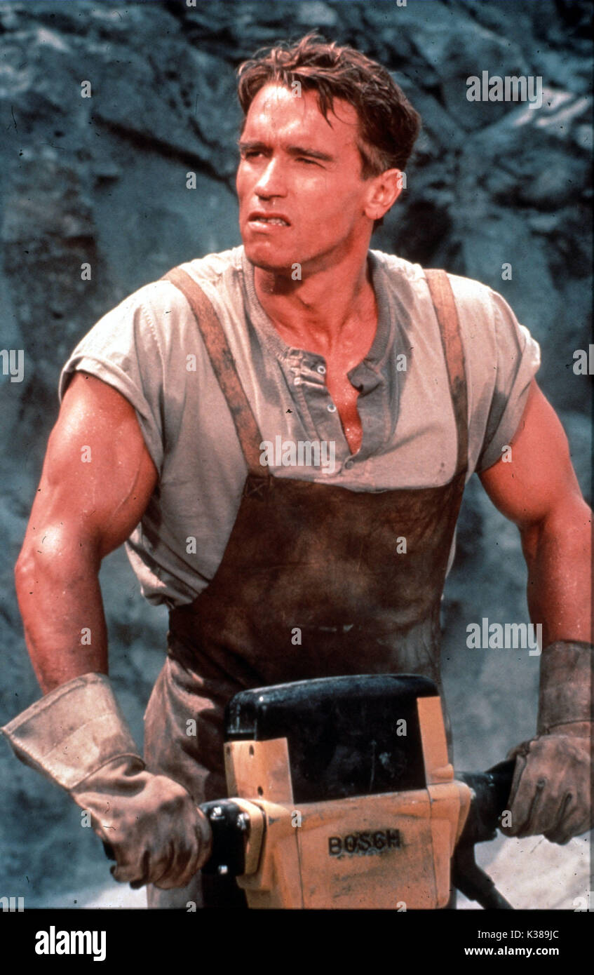 TOTAL RECALL Arnold Schwarzenegger Date : 1990 Banque D'Images