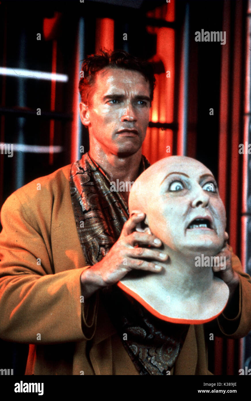 TOTAL RECALL Arnold Schwarzenegger Date : 1990 Banque D'Images