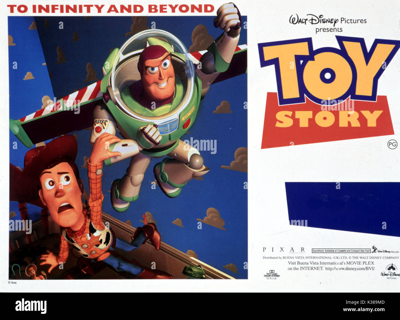 TOY STORY Pixar Animation/WALT DISNEY PICTURES Date 1995 Photo Stock