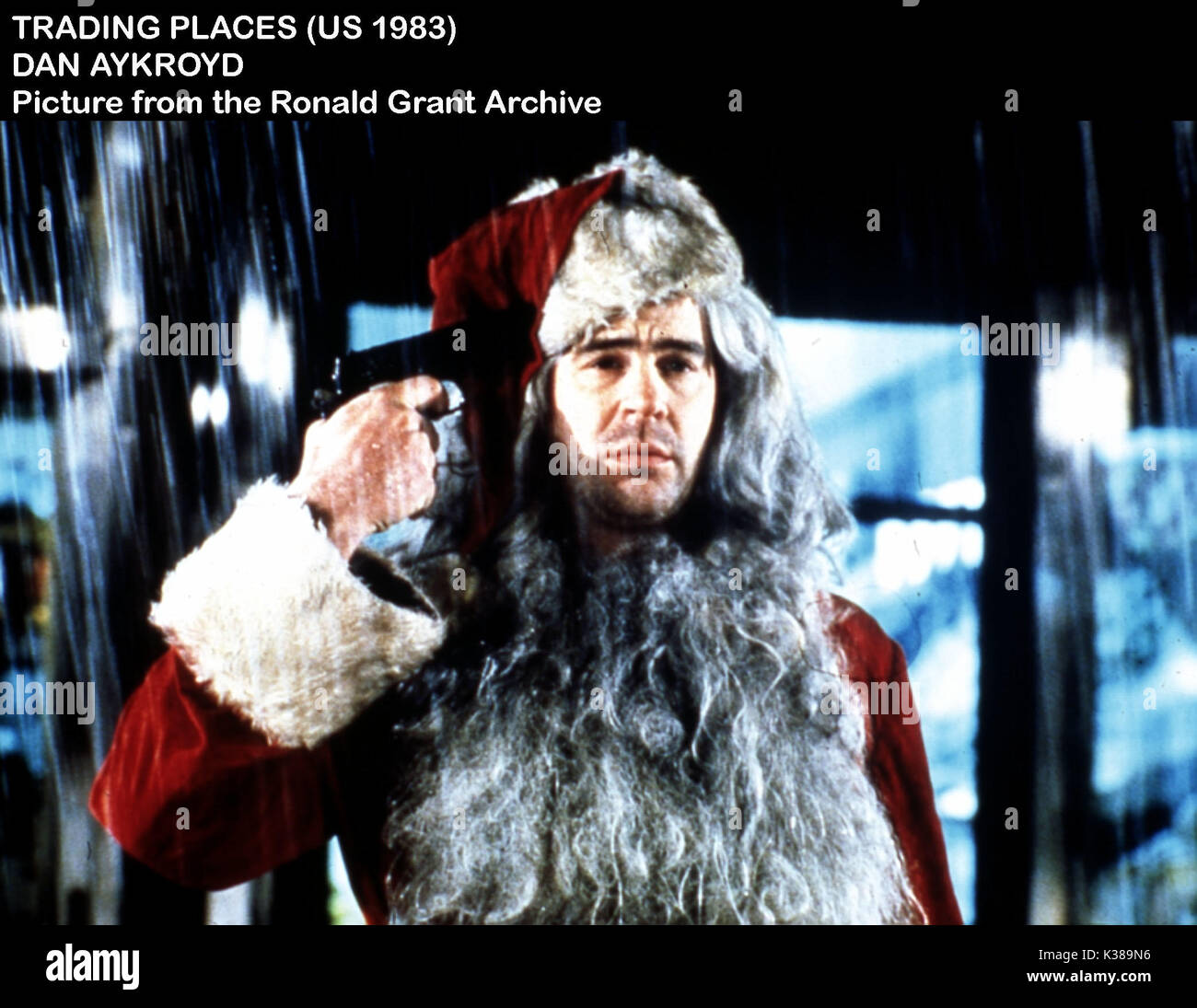 DAN AYKROYD TRADING PLACES Date : 1983 Banque D'Images