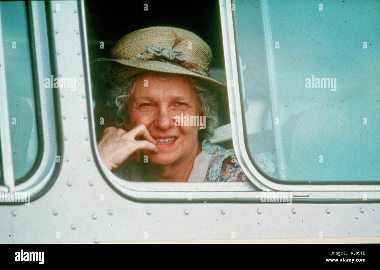 Le VOYAGE À BOUNTIFUL GERALDINE PAGE FILMDALLAS PHOTOS PHOTO DE RONALD GRANT Date : 1985 Banque D'Images