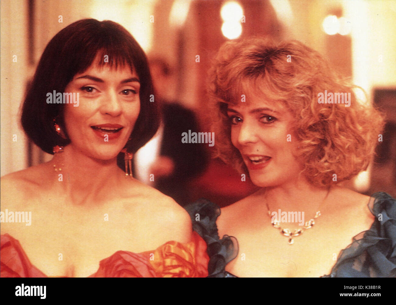 Veux DIANA QUICK ET ALISON STEADMAN UN TALKBACK Date de production : 1989 Banque D'Images