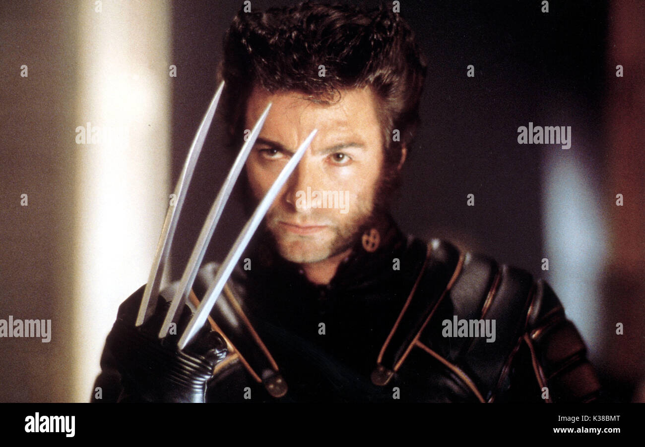 X-MEN Hugh Jackman Date : 2000 Banque D'Images