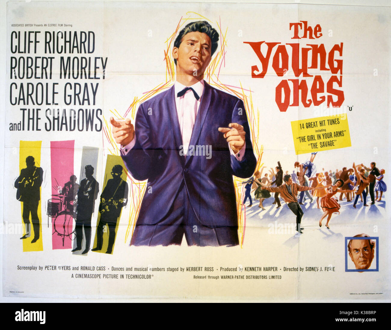 Les JEUNES ASSOCIÉS BRITISH PATHE LTD Date : 1961 Banque D'Images