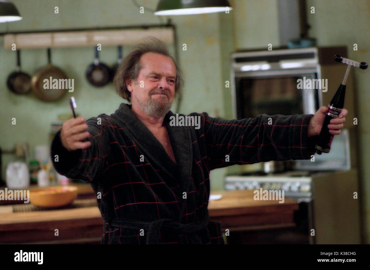 La gestion de la colère, Jack Nicholson A PARAMOUNT PHOTO/REVOLUTION STUDIOS Date de production : 2003 Banque D'Images