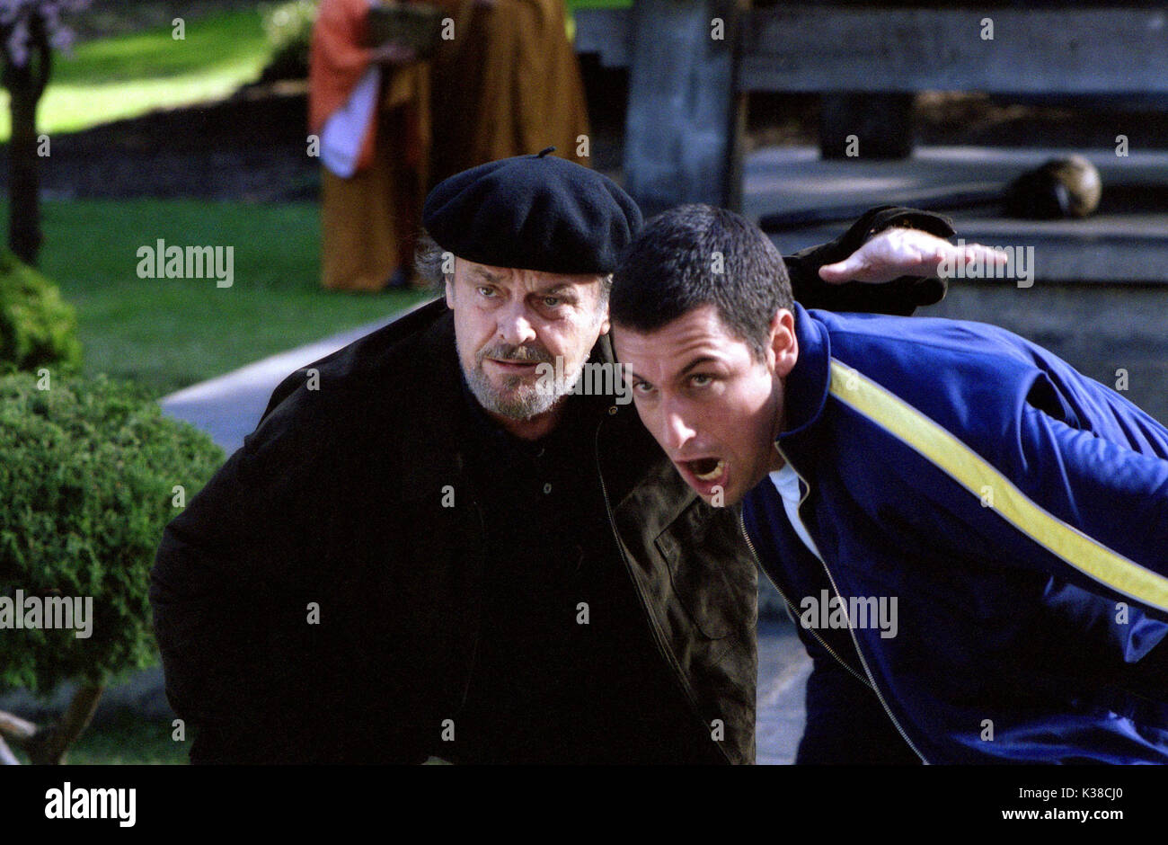 La gestion de la colère Jack Nicholson et ADAM SANDLER A PARAMOUNT PHOTO/REVOLUTION STUDIOS Date de production : 2003 Banque D'Images