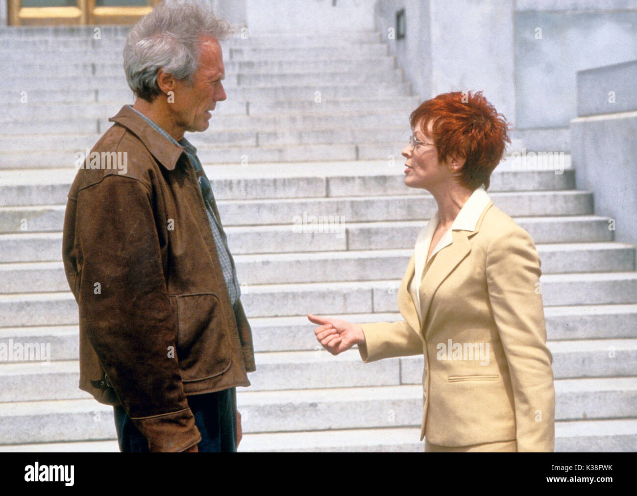 TRUE CRIME CLINT EASTWOOD ET FRANCES FISHER Date : 1999 Banque D'Images