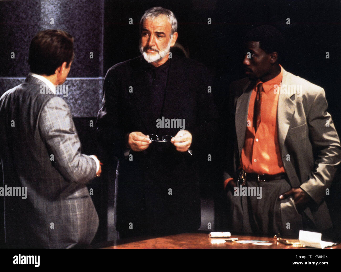 Soleil levant Wesley Snipes ET SEAN CONNERY Date : 1993 Banque D'Images