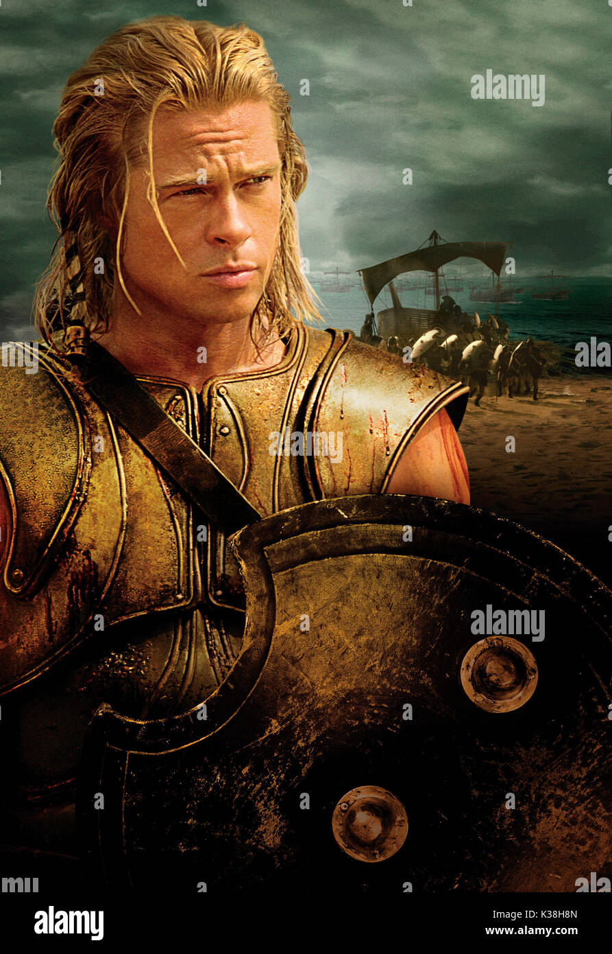 TROY TROY BRAD PITT Date : 2004 Banque D'Images