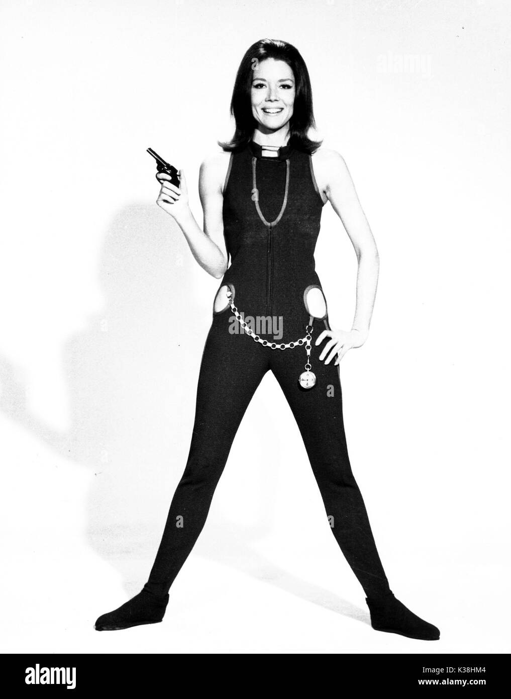 Les AVENGERS DIANA RIGG Banque D'Images