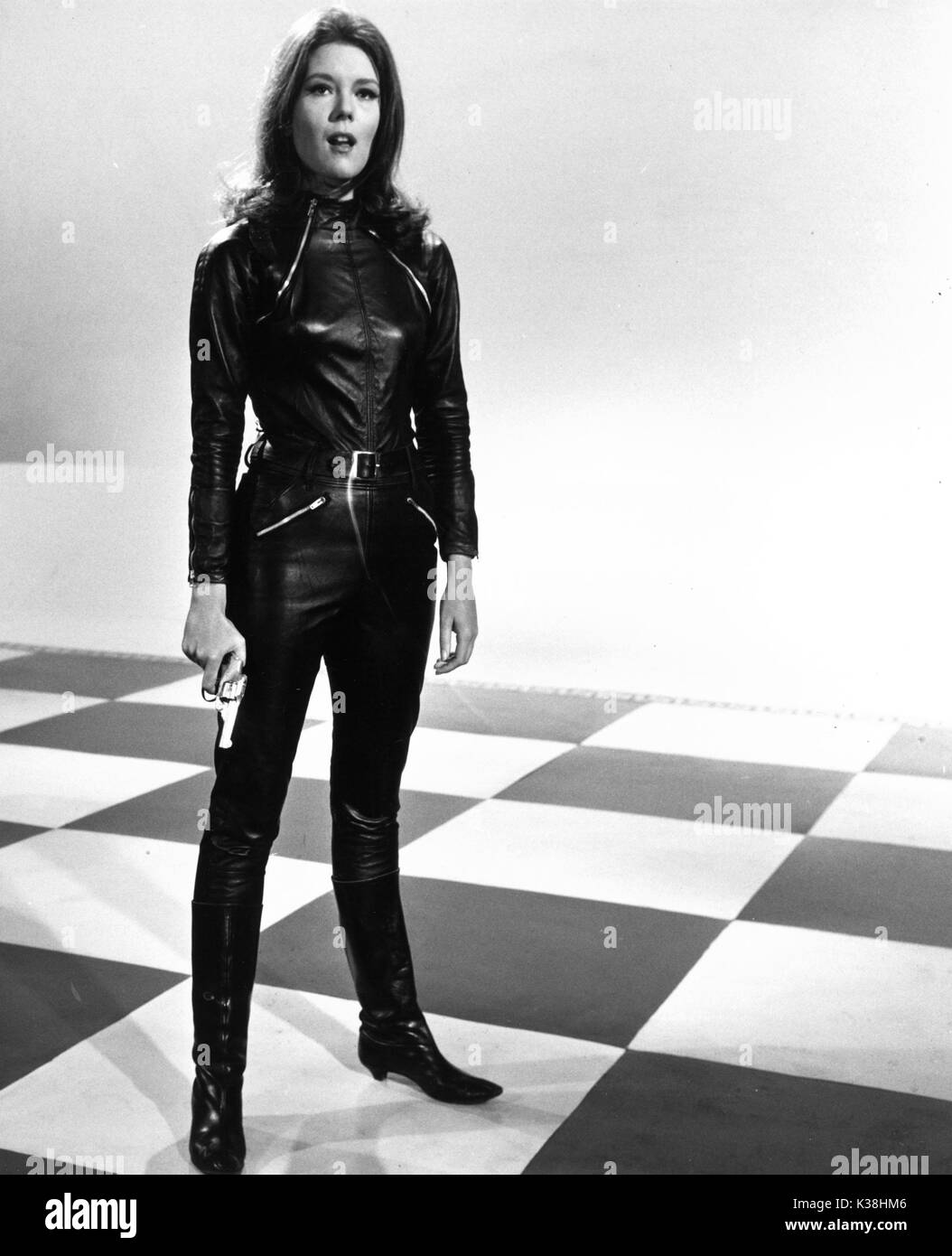 Les AVENGERS DIANA RIGG Banque D'Images