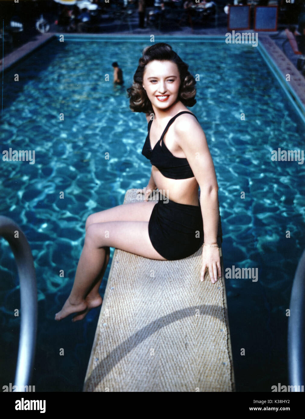 L'actrice Barbara Stanwyck Banque D'Images