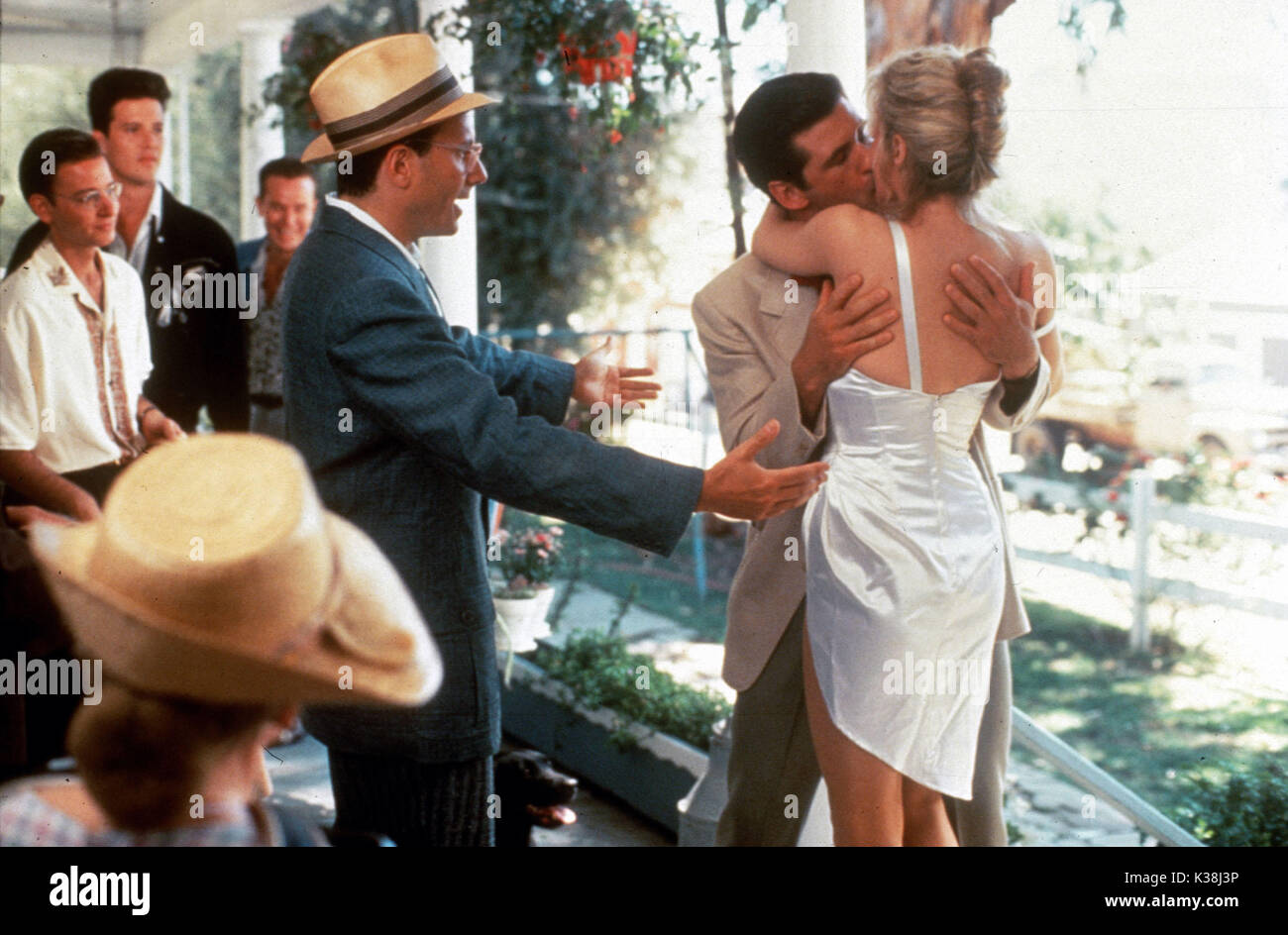 Trop chaud pour manipuler l'homme aka Mariage de Kim Basinger et Alec Baldwin Date : 1991 Banque D'Images