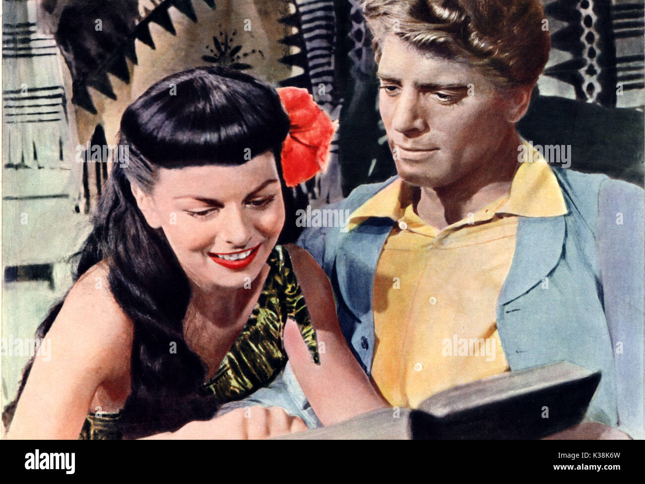 Sa Majesté O'KEEFE [US/1954] JOAN RICE et Burt Lancaster Date : 1954 Banque D'Images